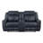 Yara 75.5" Modern & Contemporary Faux leather Manual Double Reclining Loveseat with Integrated Tech Console, Power Outles and USD Charging Ports-111311551