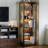 Nut-brown Solid  Wood Display Cases