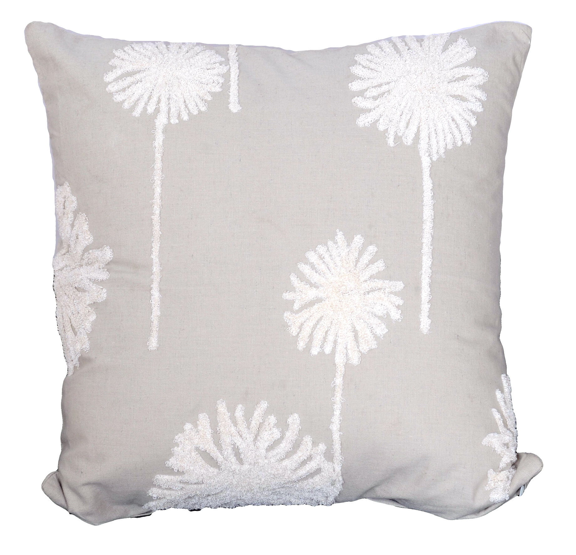 Langley Street Penelope Embroidered Reversible Throw Pillow | Wayfair