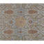 Tapis bleu clair et ivoire noué à la main de haute qualité