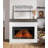 Electric Fireplace Mantel With 30" Fireplace 12 Colors Flame-1846883397-1843017555