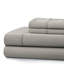 Ensemble de draps en coton 4 pièces avec 2 taies d'oreiller en coton percale uni standard 4 pièces Marina-2103426413-2052904992