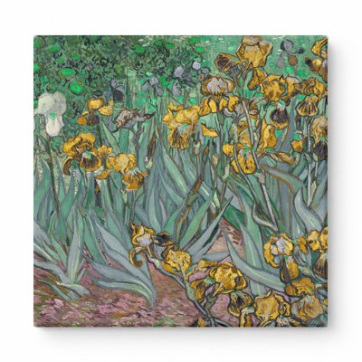 Iris (1889) - art mural carré sur toile