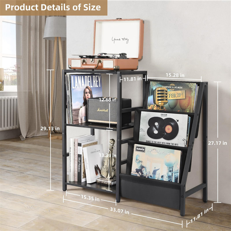 Bindman 69cm H Media Shelves