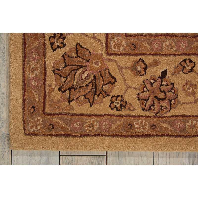 Lundeen Wool Oriental Indoor Rug, Rectangle 1'5" x 2'3"