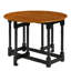 Duncansville Extendable Round Metal Base Dining Table-1131800362-1131800363