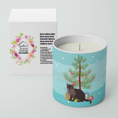Bougie décorative européenne 10 oz