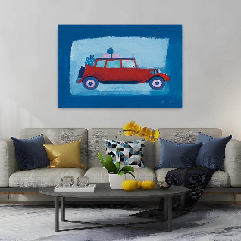 Art contemporain Art contemporain, H 40 po x l 60 po