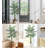 84'' Faux Fir Tree in Pot