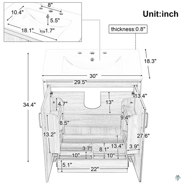 Dimensions du produit