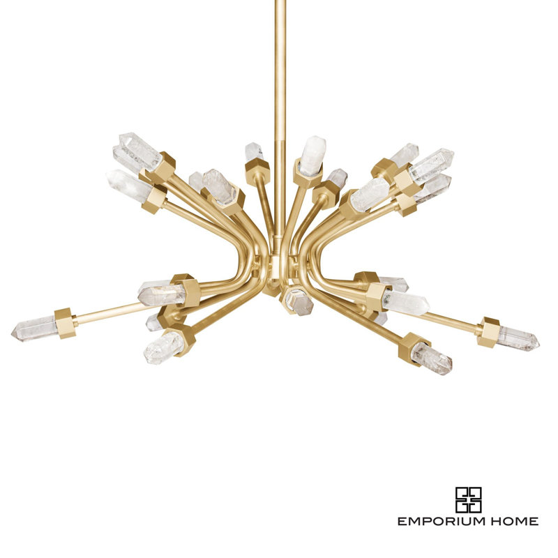Emporium Home 24 - Light LED Chandelier