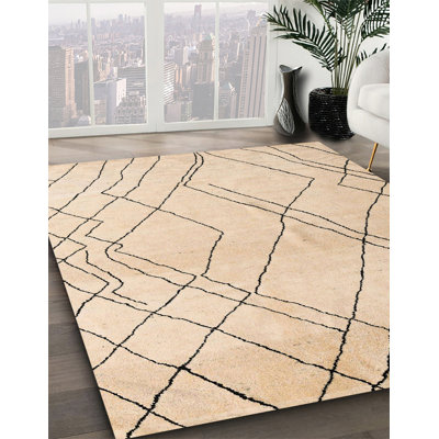 Tapis décoratif multicolore à motif abstrait