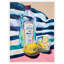 «Lemons and Gin» par Barraclough, reproduction d'art sur toile encadrée