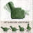 Power Lift Recliner Chair with Massage Ergonomic Recliner Chair for Elderly People, Single Massage Sofa with Two Cup Holders, Side Pockets,Front Armrest Pockets-1017545937