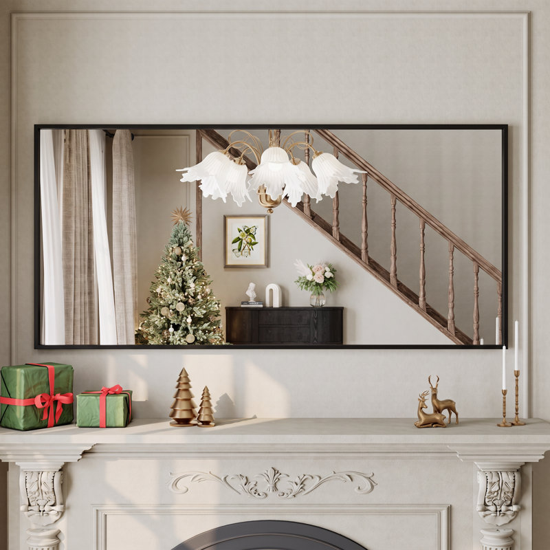 Miroir mural de salle de bain Lunara, 60 po x 28 po