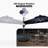 Senner 12 FT Round Lighted Patio Umbrella,Navy-2027616917