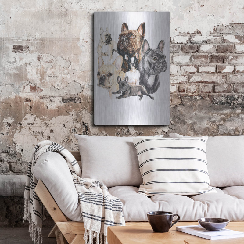 «French Bulldog 2» par Barbara Keith, H 36 po x l 24 po