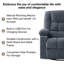 Fauteuil inclinable manuel pivotant avec chaleur et vibrations Oates-510170629