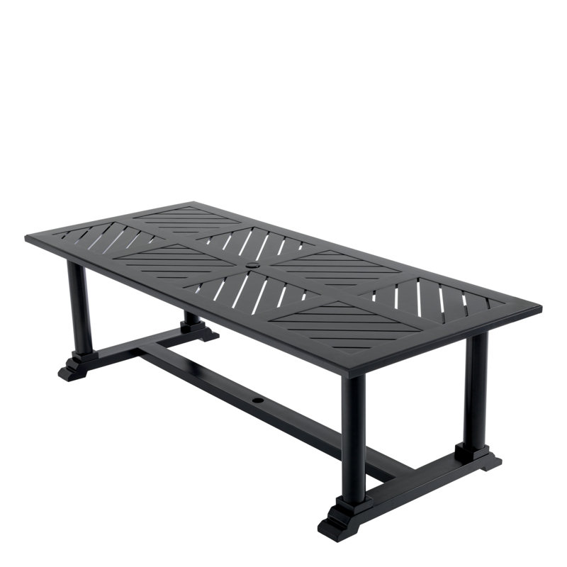 Bell Rive Dining Table, Black