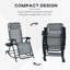 Chaise berçante d'extérieur en métal Mattson-1470532057