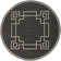 Amherst Black/Camel Geometric Indoor/Outdoor Area Rug
