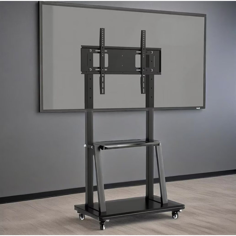 JYXCN Heavy-Haul Interactive Stand | 32-70 Inch, Tank-Tread Wheels