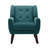 Jaqueze Upholstered Polyester Tufted Square Arm Accent chair-1087281884
