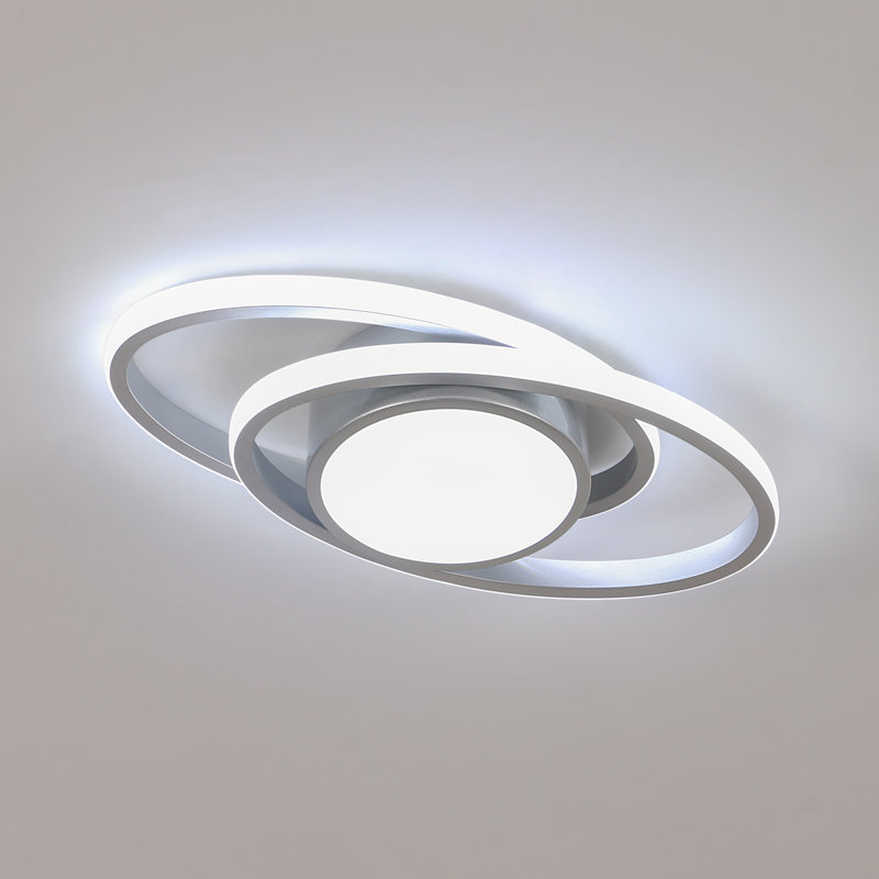 Modern Oval LED 39W Flush Mount Ceiling Light