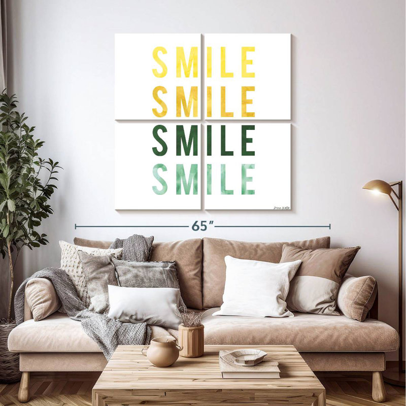 Tergel Smile Smile, H 45 po x l 45 po