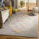 Felty Oriental Light Gray Area Rug