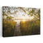 Impression sur toile, "Golden Jetty Abstract Contemporary Forest Landscape"-451266721