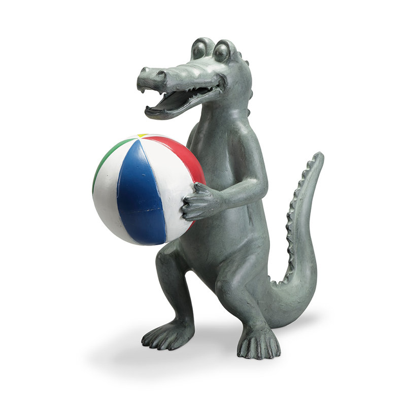 Sculpture de plage Gator