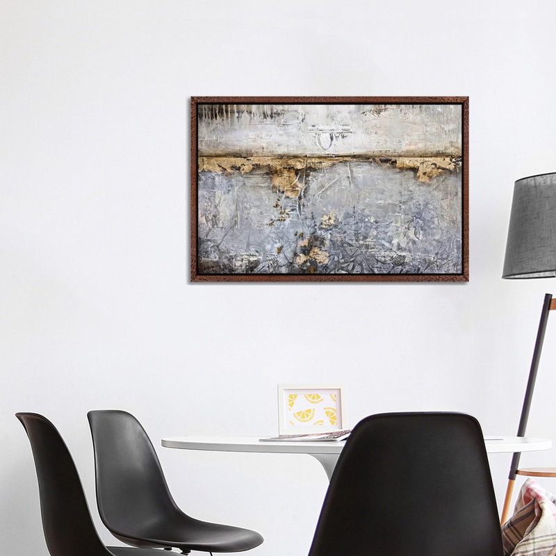 Of Other Times - Painting on Canvas, 101.6 cm H x 66.04 cm W, Classic Brown Wood Framed