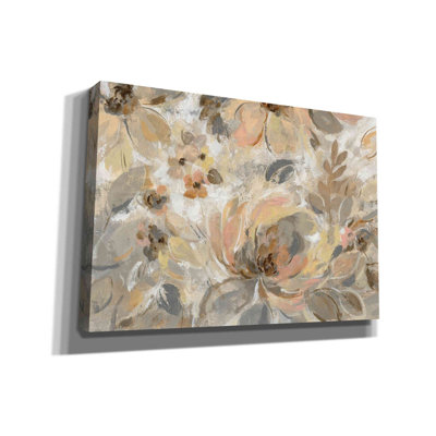 «Ivory Floral» par Silvia Vassileva, art mural sur toile