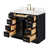 Black Oak / Satin Brass is out of stock