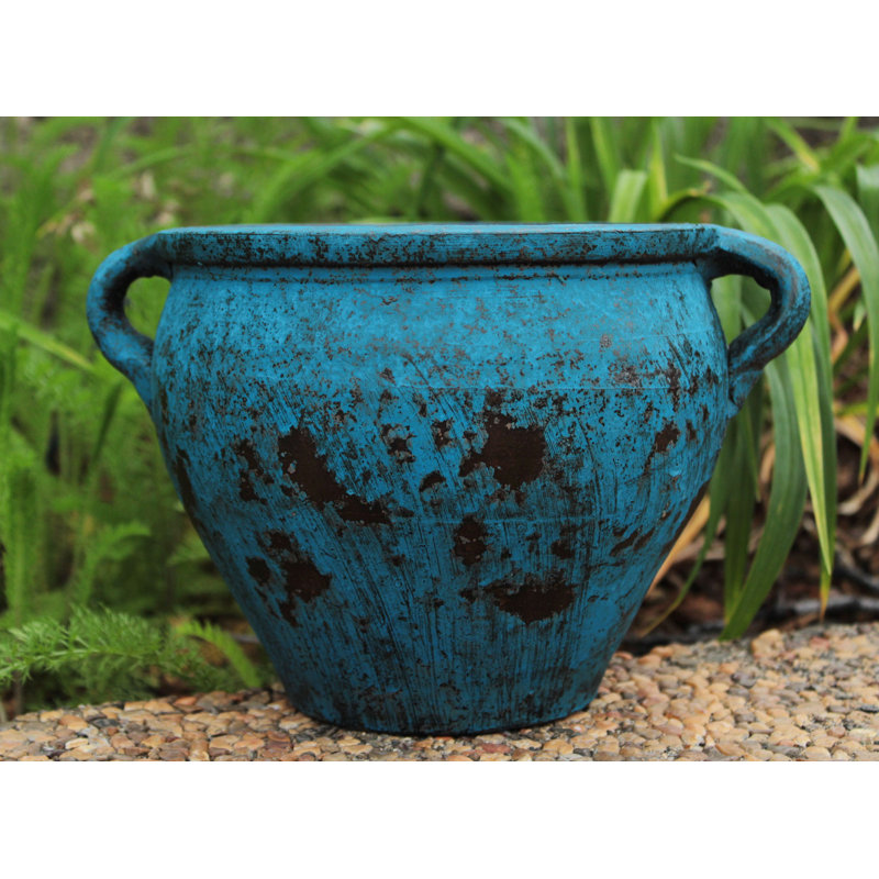 Alayziah Pot Planter, Blue