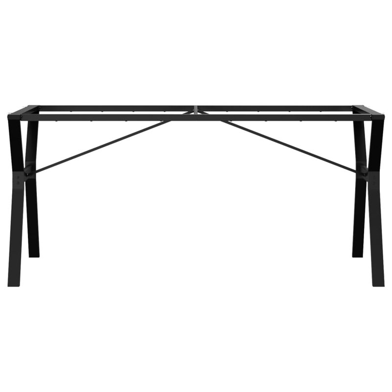 Armony Dining Table Legs Y-Frame Steel, 73cm H x 160cm W x 80cm D