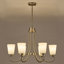 Lustre classique / traditionnel 6 lumières à intensité variable-126107133
