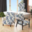 Chaise d'appoint florale Cobalt-32123550
