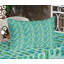 Ensemble de draps et taies décoratives Ambesonne Camper, vert menthe et vert-106796621
