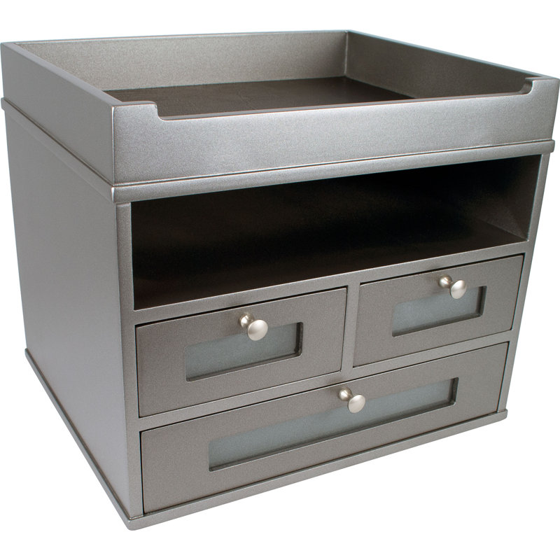 Organisateur de bureau Jolie, Argent classique