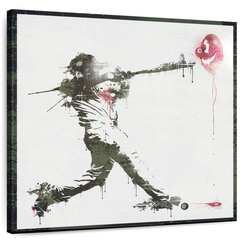 Sireci War, 24" H x 24" W