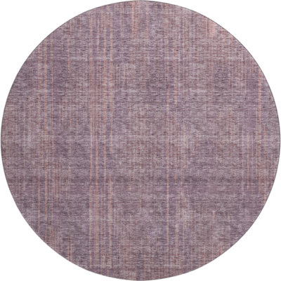 Premium Machine Washable Prisco Mauve Rug