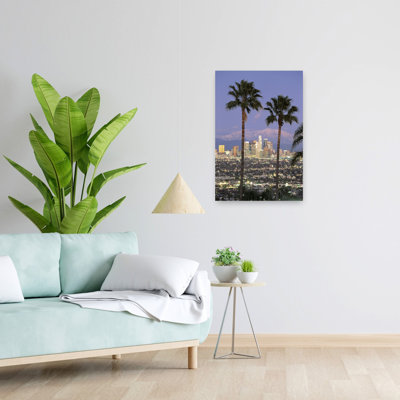 Los Angeles Ca Abstract Contemporary Palm Tree Architecture City Art