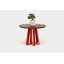 ARS Round Walnut Wood Dining Table-21385679-35181396-35181398