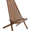 Chaise pliante en bois naturel - Facile à ranger, confortable pour se détendre, convient à tous les espaces, solide, ergonomique, élégant et relaxant