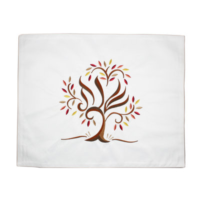 Fabric Challah Tray & Knife