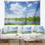 Tapisserie de printemps paysage par narew river-28495094
