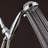 Massage/Jet Handheld Shower Head 2.5 GPM GPM