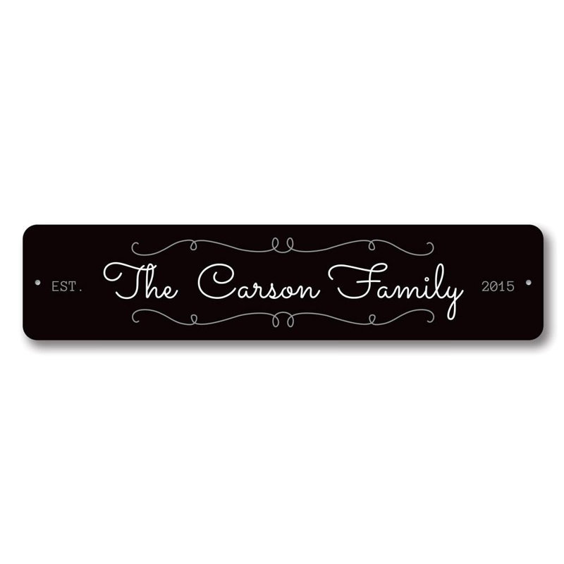 Enseigne d'anniversaire de mariage, H 4 po x l 18 po x P 0,04 po